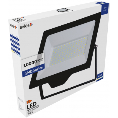 Avide LED reflektor slim SMD 100W CW 6400K